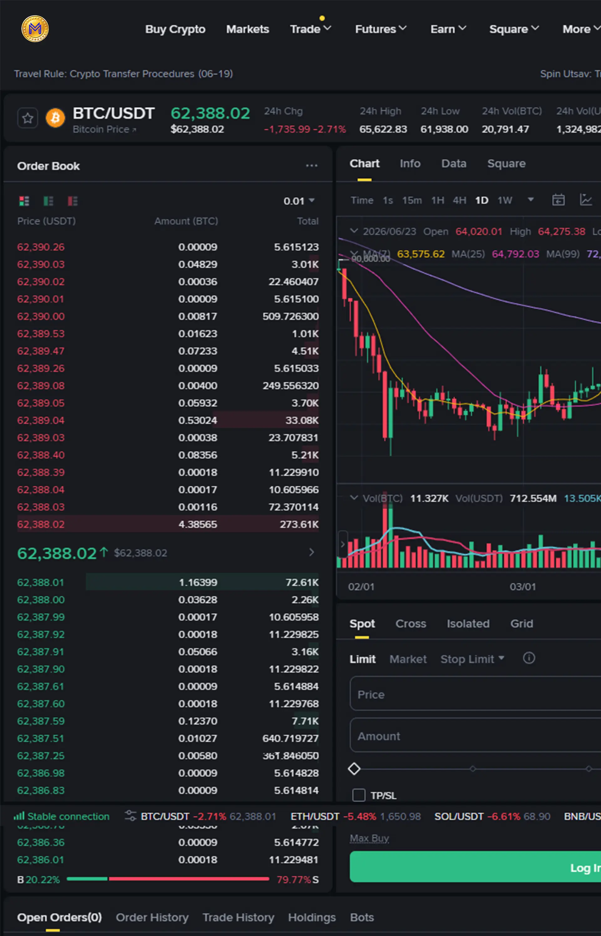 Valobit’s Arbitrage Bot